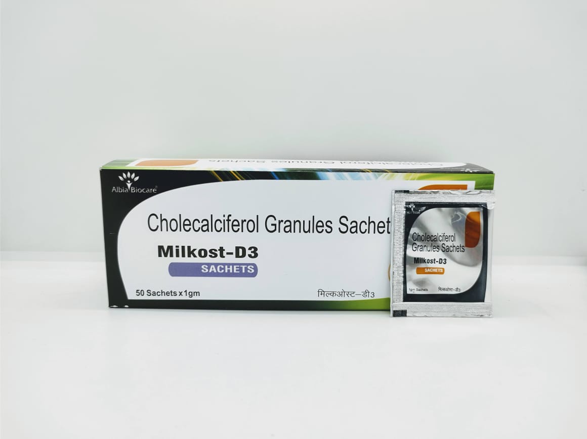 ilkost D3 Sachet | Cholecalciferol 60,000 I.U. Granules